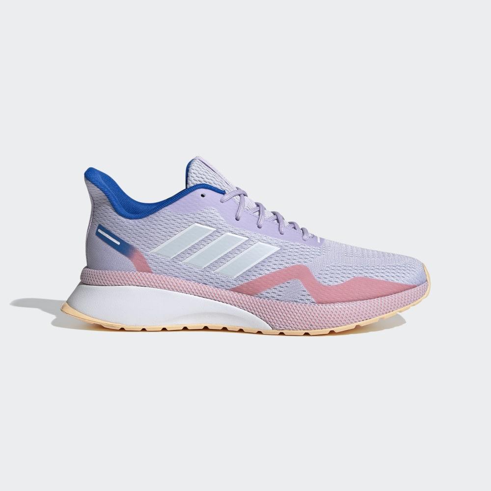 Adidasi Alergare Adidas NOVAFVSE X Dama Romania - Violet/Portocalii EG8595